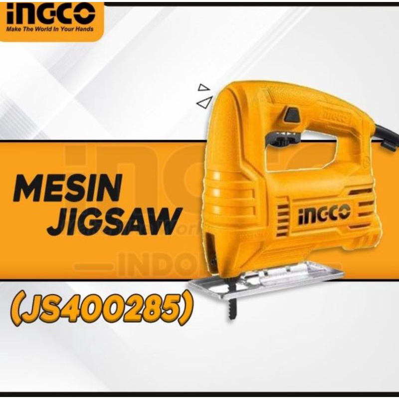 MESIN JIGSAW GERGAJI TANGAN 400WATT INGCO
