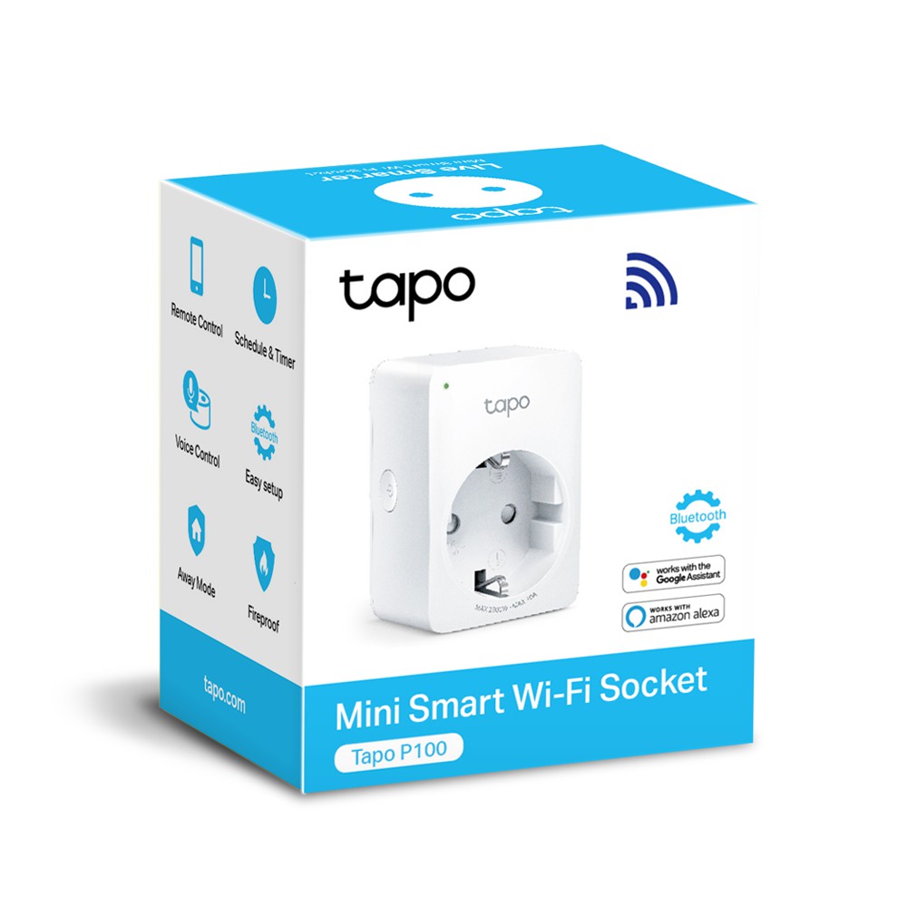 TP-Link Smart Plug Tapo P100 1-pack Mini Smart Wi-Fi Socket stop kontak