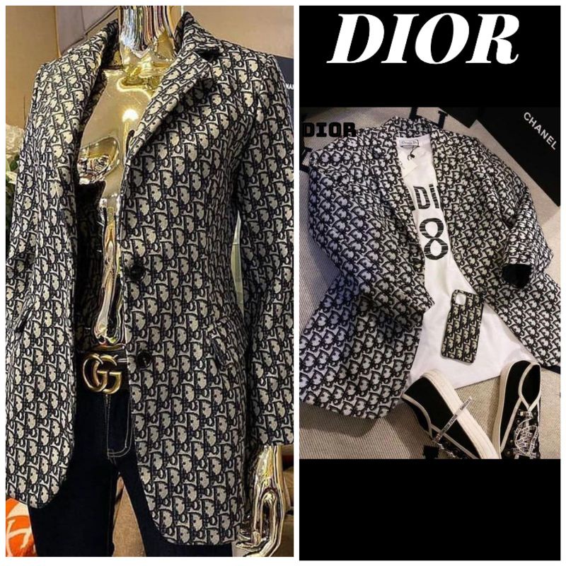 BLAZER DIOR PREMIUM - BLAZER WANITA - BLAZER IMPORT - OUTERWEAR - OUTERWEAR WANITA