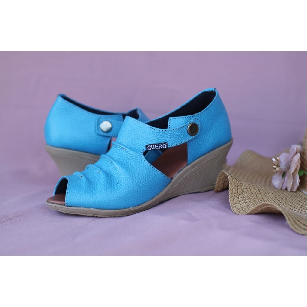 Sandal Kulit Wanita asli cuero magetan leather sandals model premium