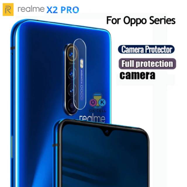 Tempered Glass lens Camera Realme X2 PRO TG Anti Gores Kaca Belakang Pelindung Protector Premium