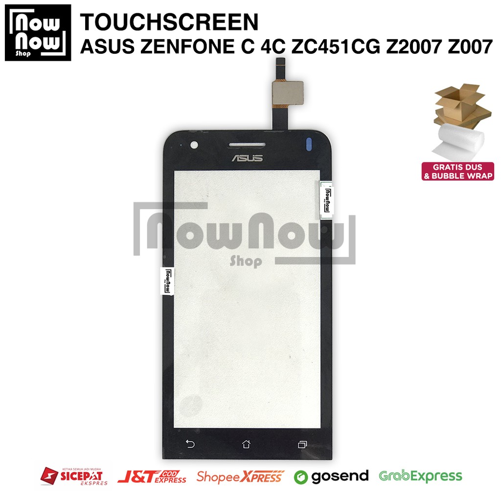 TOUCHSCREEN TS LAYAR SENTUH TC ASUS ZENFONE C 4C ZC451CG Z007 TOUCH SCREEN