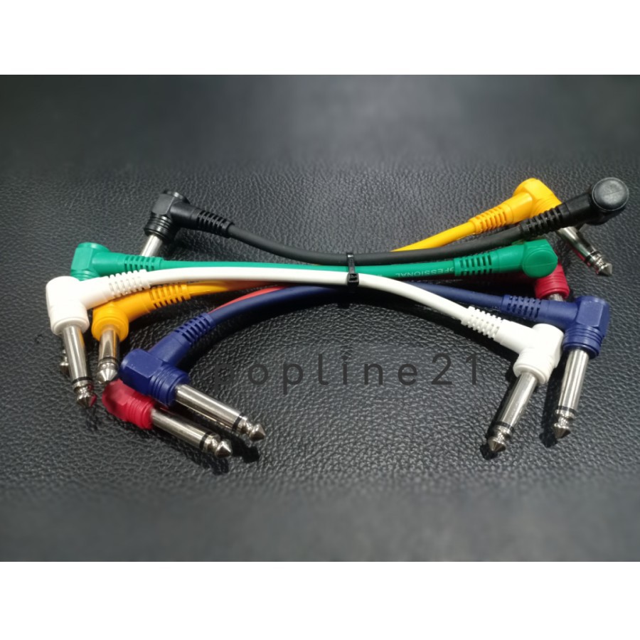 Kabel Jumper Efek Gitar / Effect Guitar Jumper Cable 15 cm