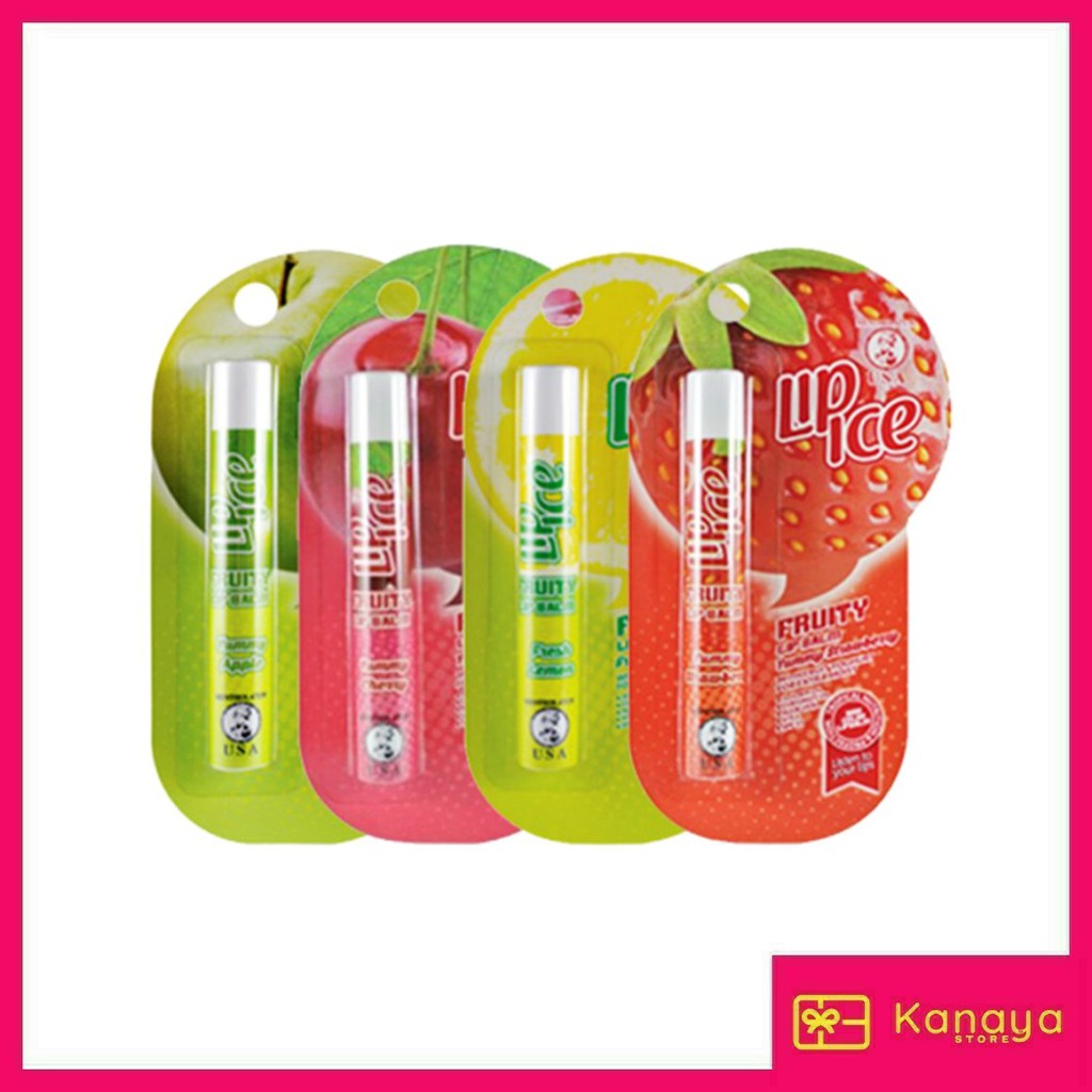 (BISA COD) Lip Ice Fruity Lip Balm - Non Color