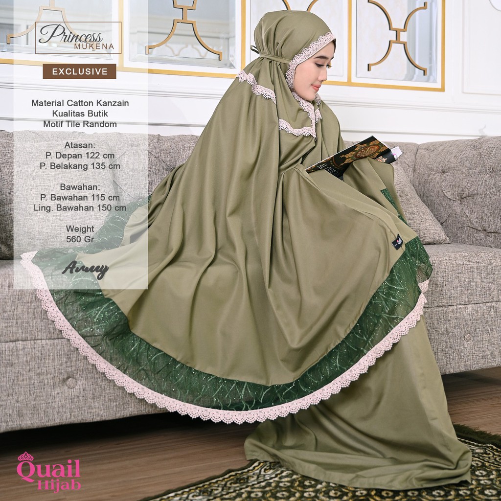 MUKENA QUAIL HIJAB PRINCESS