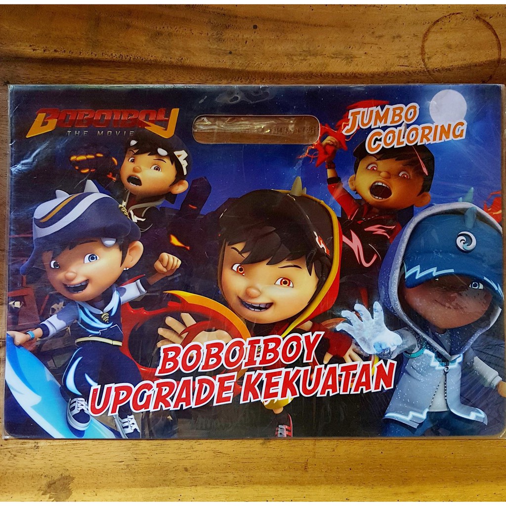Buku Jumbo Coloring Boboiboy Boboiboy Upgrade Kekuatan Shopee Indonesia