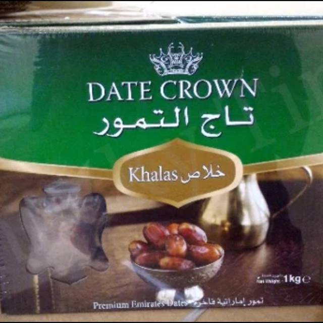 

Kurma Date Crown Khalas 1 kg