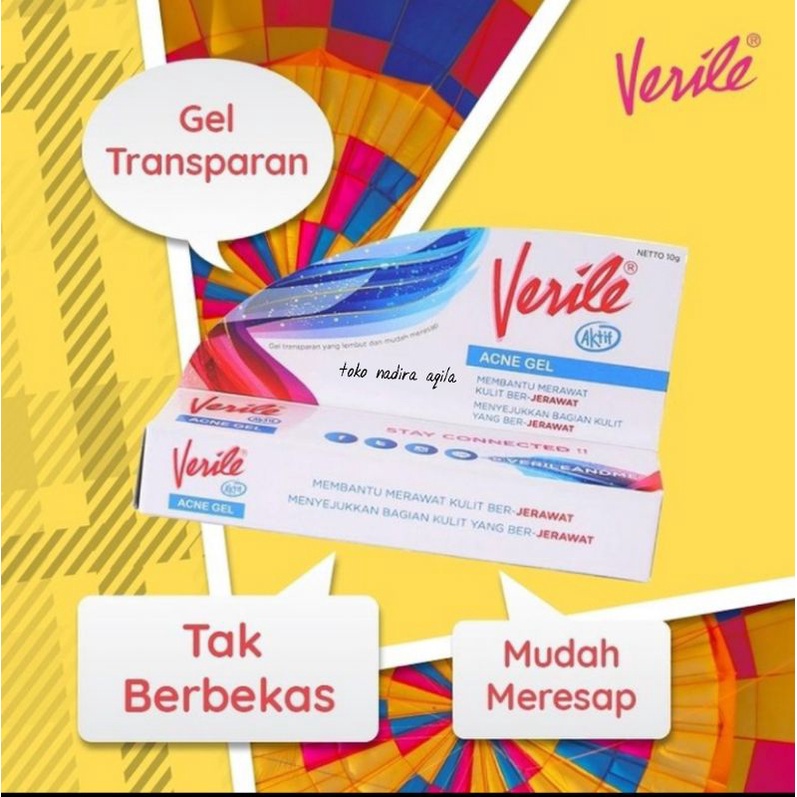 Verile Acne Blemish Cream/ Verile Acne Gel/ veril original