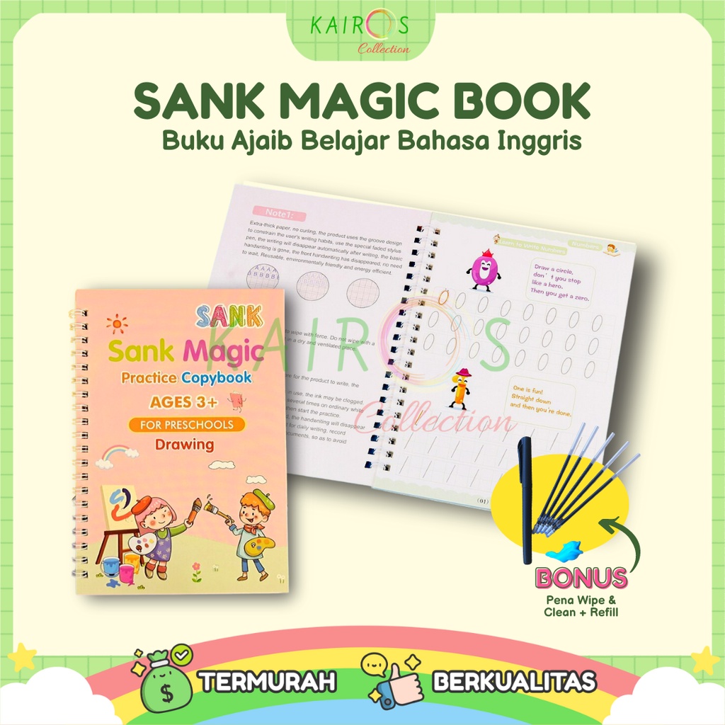 Sank Magic Book English Buku Ajaib Belajar Bahasa Inggris