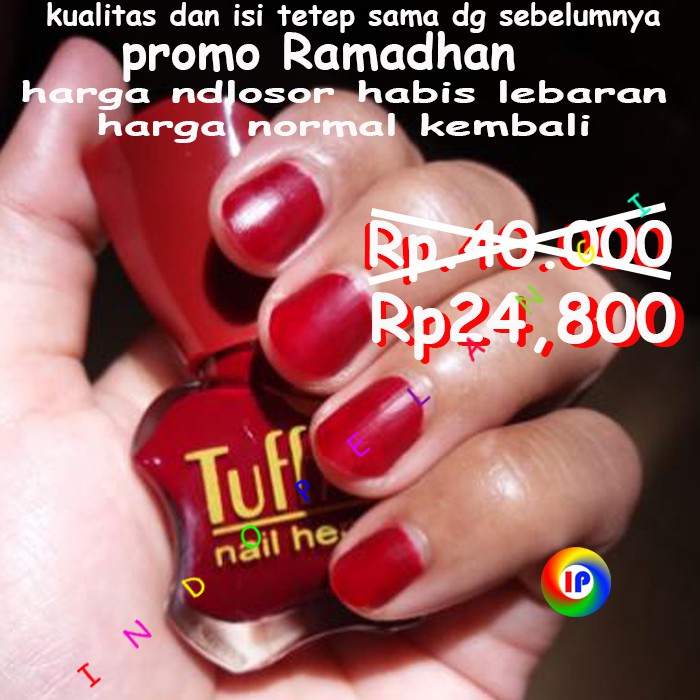 Tuffah nail henna kutex  halal muslimah pacar kuku inai 