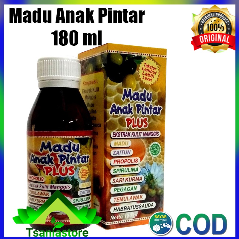 Madu Anak Pintar 180 gr - madu kesehatan otak anak
