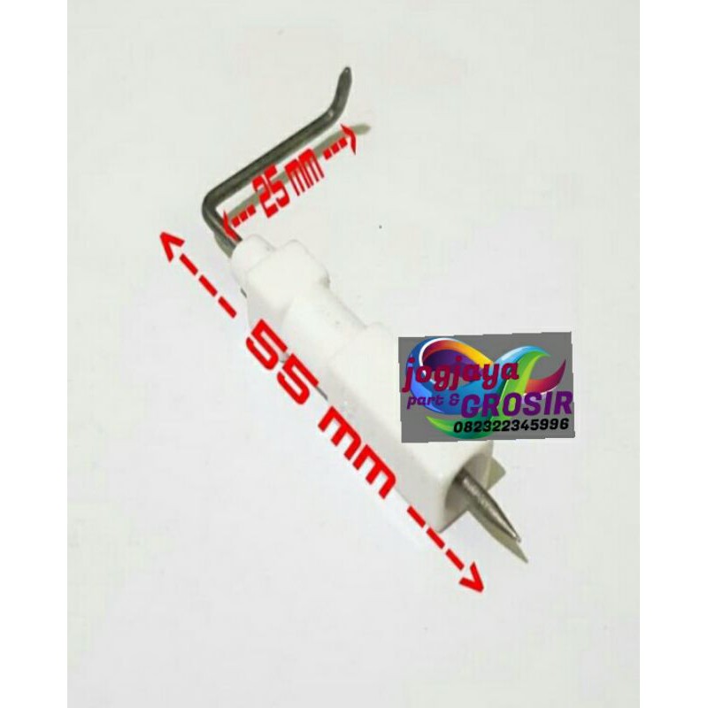 Busi Jarum Pemantik Water Heater / Kompor Gas Model Rinnai Miyako Multi