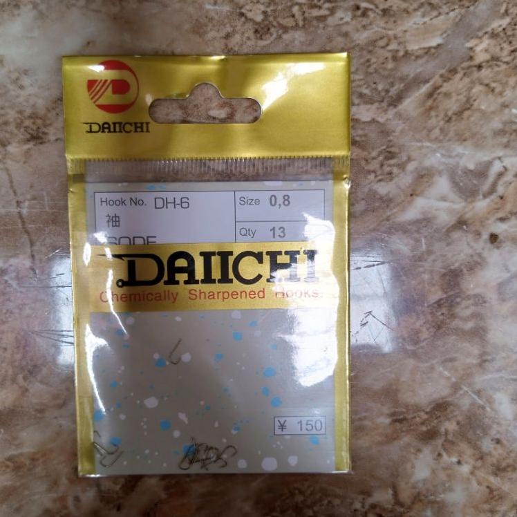 Dijamin Ori>Kail/pancing DAICHI kail DAIICHI DH6 kail kecil 0.3 0.5  0,8  05 03 08 dh6 dh 6 Dh 6 0,3