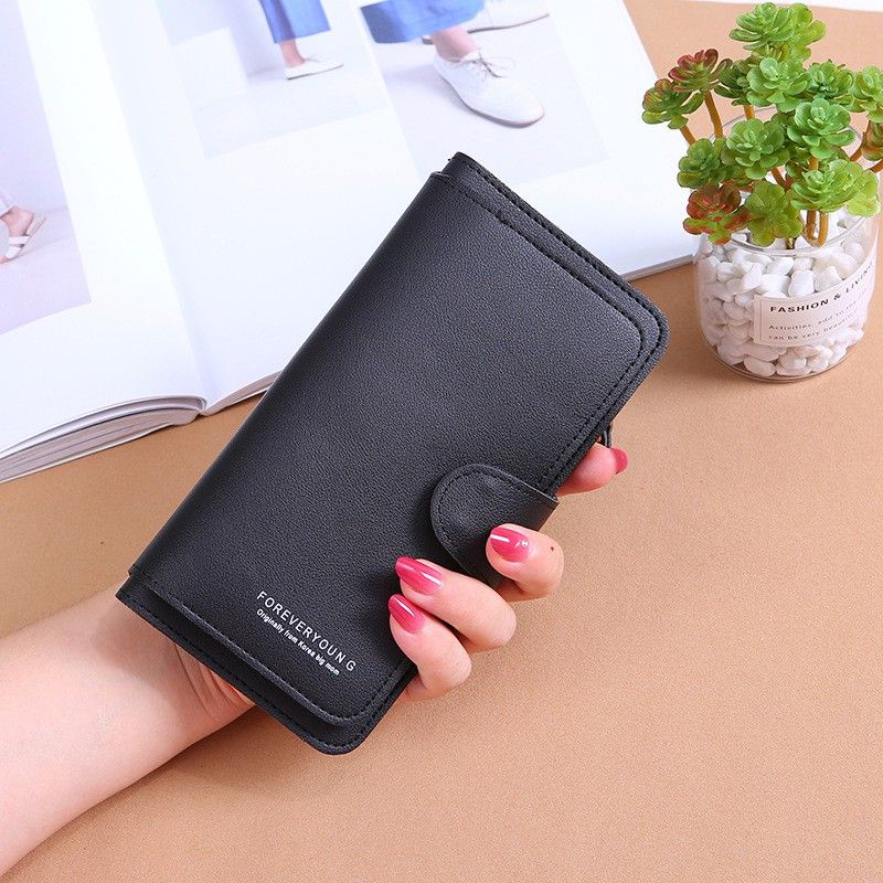 Medan Termurah KD13 Dompet cantik High quality Dompet panjang leather import