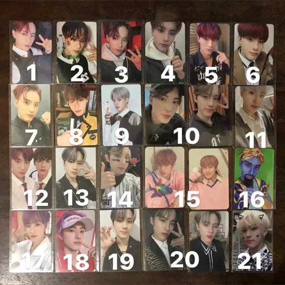 The Boyz Eric Photocard PC Photocards benefit bene pob thrill ride maverick md real tc maung rtk fan