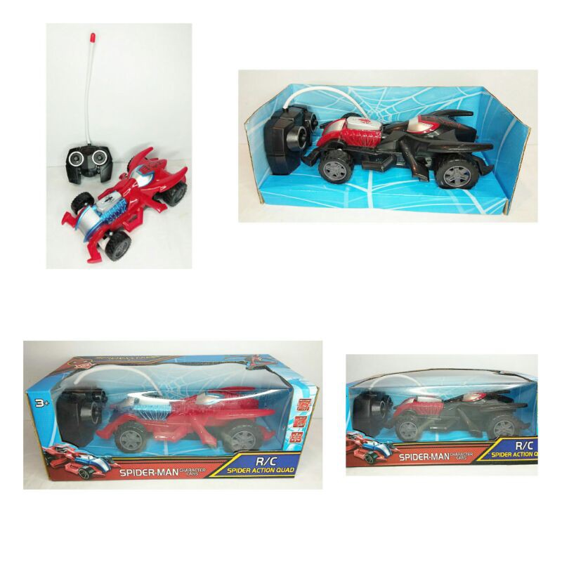 Mainan Mobil RC Roadster Spiderman Remote Control