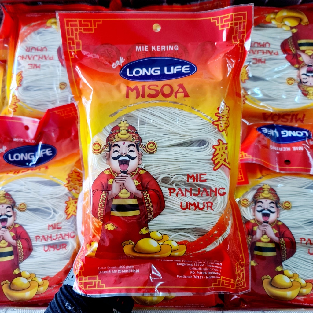 

[Besar] Misoa Long Life 300gr / Misua / Mee Suah / Mie Panjang Umur / Chiang Mie