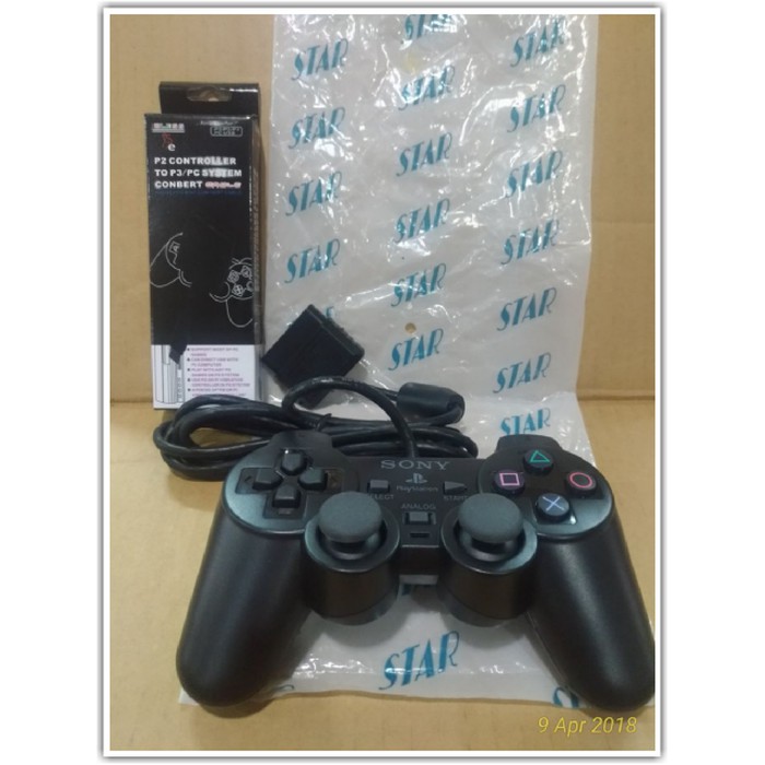 Promo Stik ps2 ori pabrik + converter single