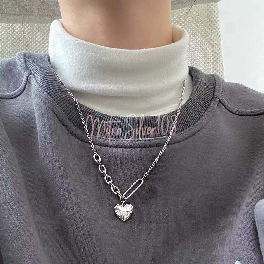 [MS108] NL 18 - KALUNG WANITA MOTIF LOVE | KALUNG RANTAI | KALUNG KOREA FASHION