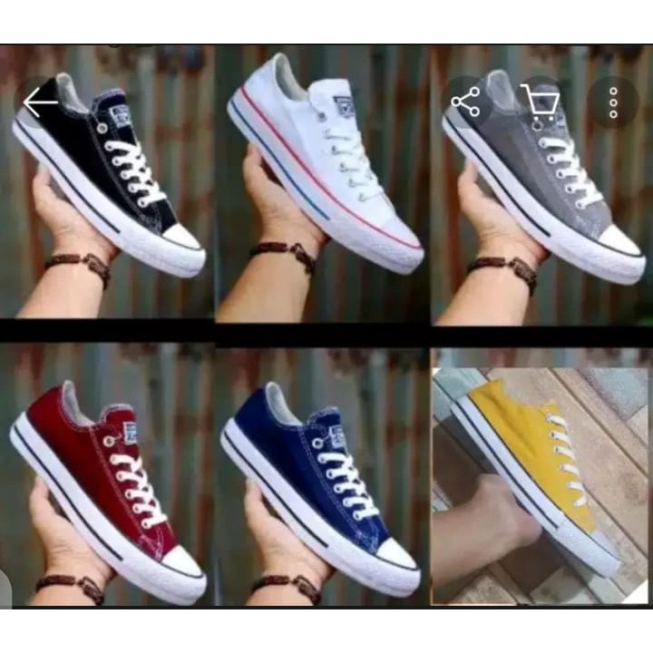 Sepatu converse sepatu sneakers casual pria wanita