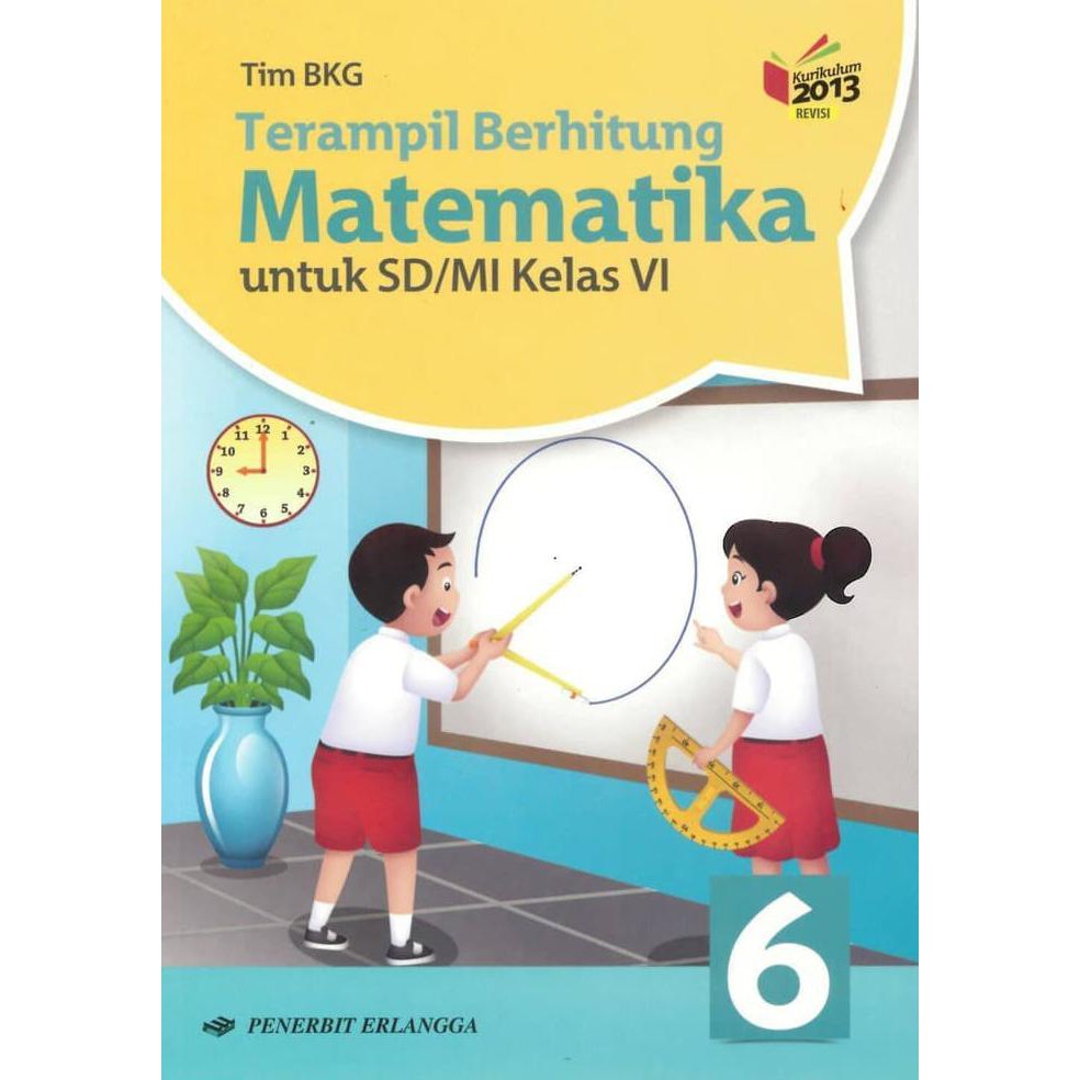 Buku Terampil Berhitung Matematika Sd Kelas 6 K13n Erlangga Shopee Indonesia