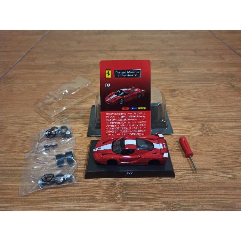 Diecast Kyosho Ferrari Minicar Collection IV 4 Ferrari FXX Red