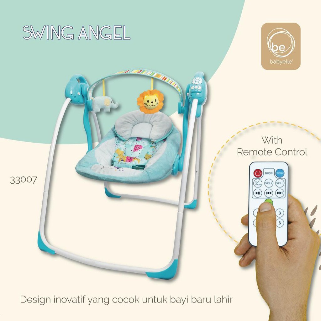 Baby Elle Automatic Swing 3300 / Ayunan Bayi Elektrik Baby Elle Pliko