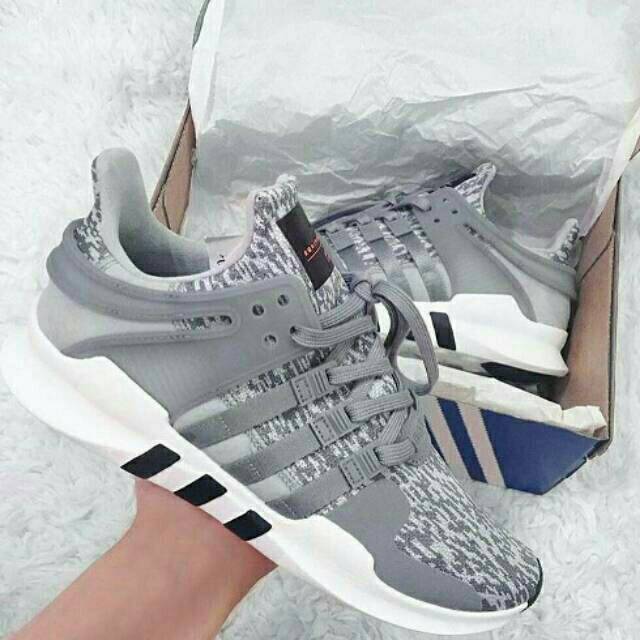 SEPATU ADIDAS EQUIPMENT EQT ADV SUPPORT CLEAR ONIX GREY PREMIUM ORIGINAL. SNEAKERS ADIDAS 2018