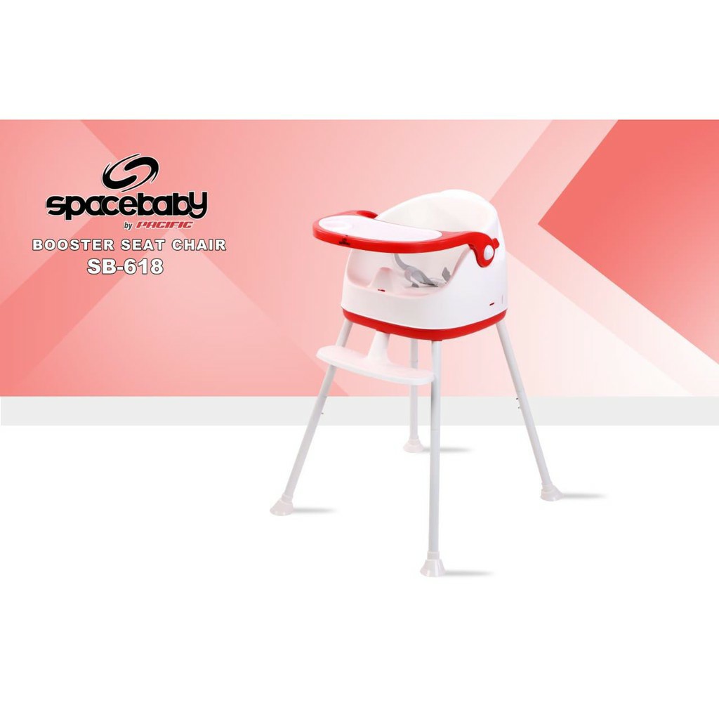 Spacebaby Booster Seat Chair - SB-618 (Kursi Makan Bayi)