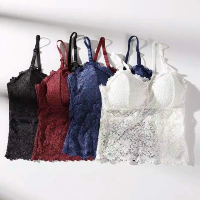 Tank top Camisole brukat import