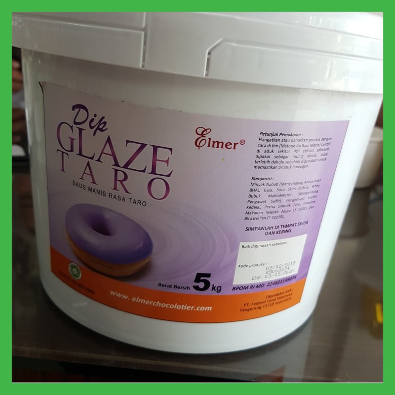 

NEW ELMER DIP GLAZE TARO