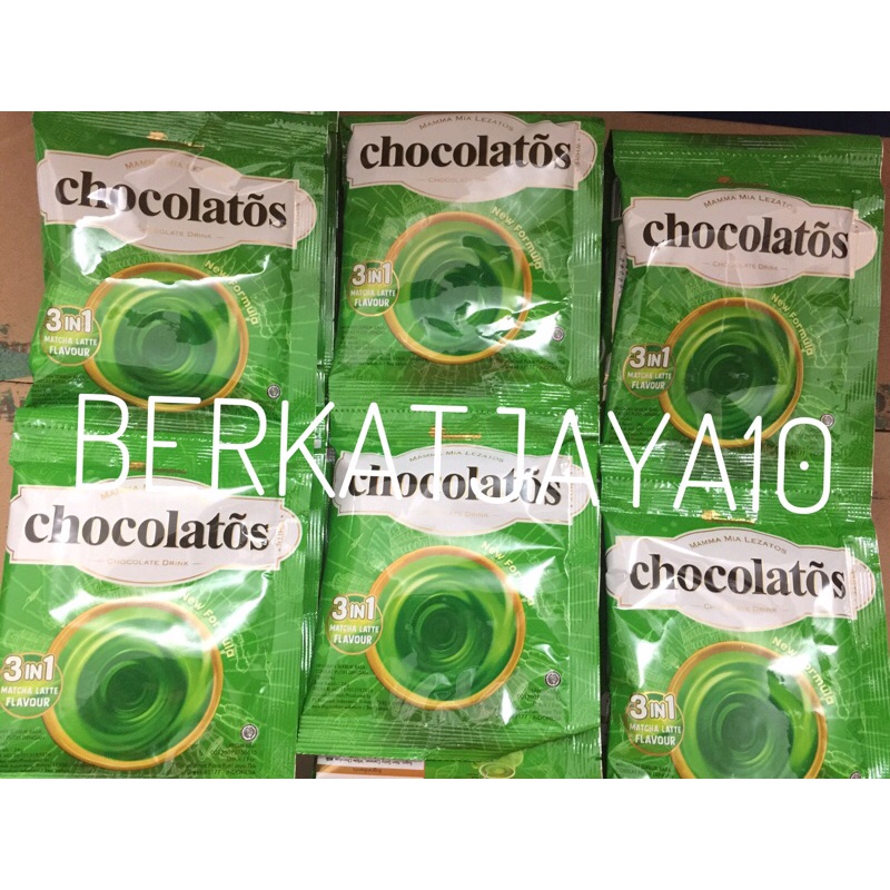 Chocolatos Matcha minuman serbuk rasa green tea matcha