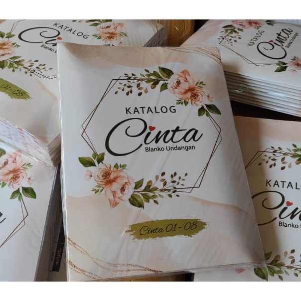 Katalog Blanko Undangan Cinta