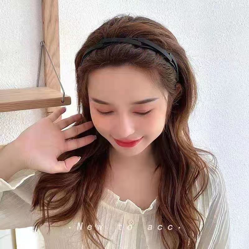 （COD)Bando Lipat Doff untuk Pria Wanita Gaya Korea Magic Golded Hairband / Bando Lipat