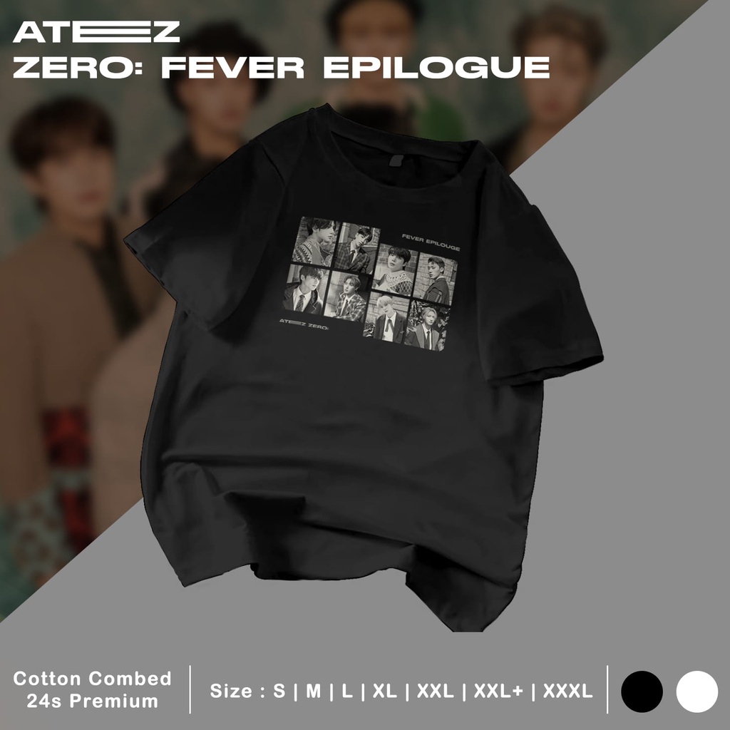 Pretty Savage- Kaos Oversize Ateez ZERO FEVER EPILOGUE Turbulance Photo Grup