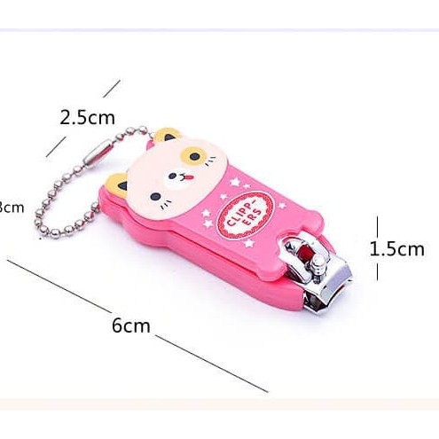 Gunting Kuku Bayi Anak Karakter Kartun Lucu (Nail Clipper)