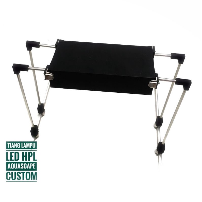 Stand Tiang Lampu Aquarium Aquascape LED HPL CUSTOM