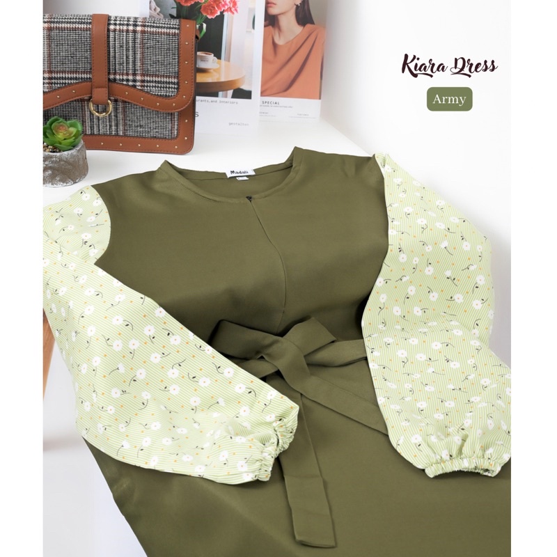 KIARA DRESS | GAMIS SHAKILA MURAH | bisa COD-Army