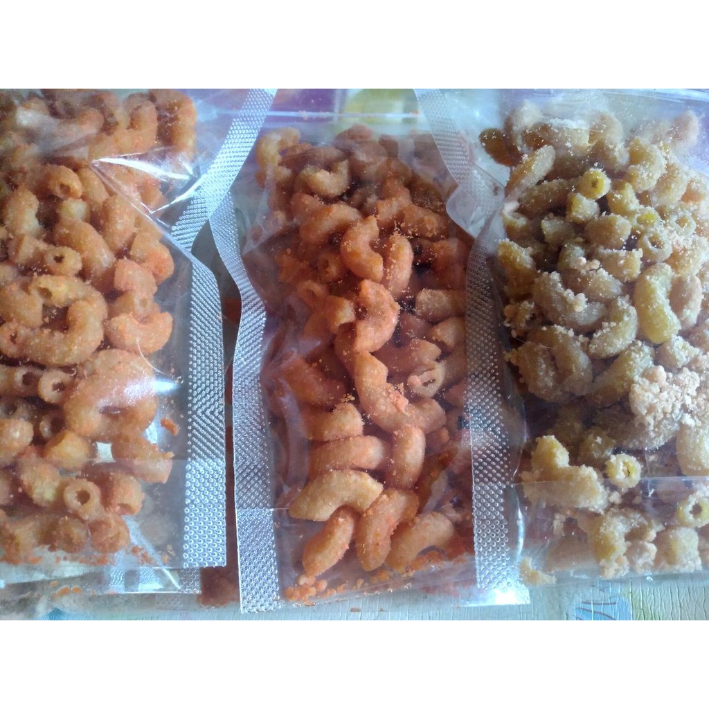 

MAKARONI BANTET 250 GRAM/ MAKARONI PEDAS/ SNACK/ CEMILAN PEDAS/ MAKANAN PEDAS