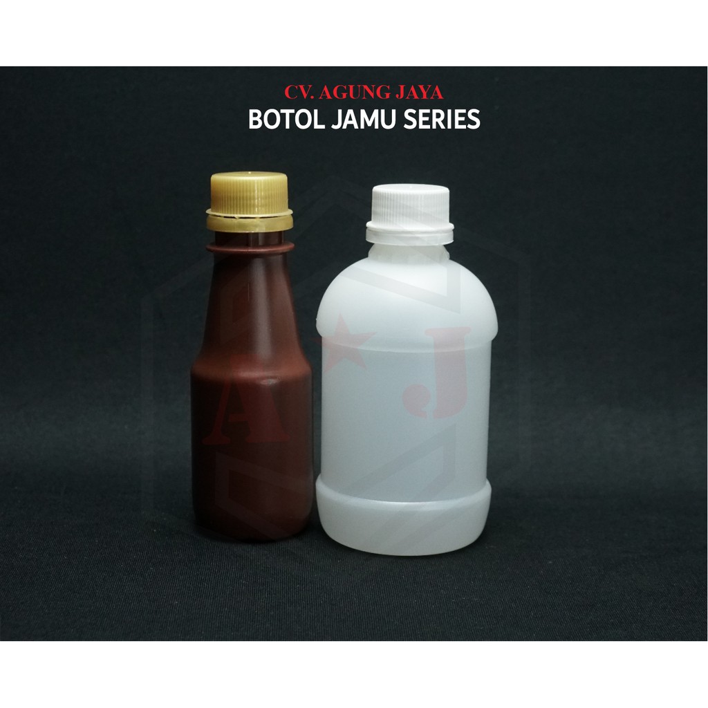 Botol Jamu/Botol Minum/Botol Plastik/Botol 150 Ml/ Botol 350 Ml/Yk