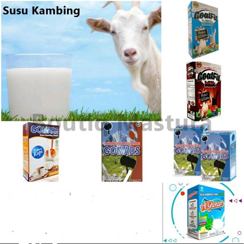 

Susu Kambing Bubuk Gomars , GoatFit , Alghonam Herbal Propolis Royal Jelly