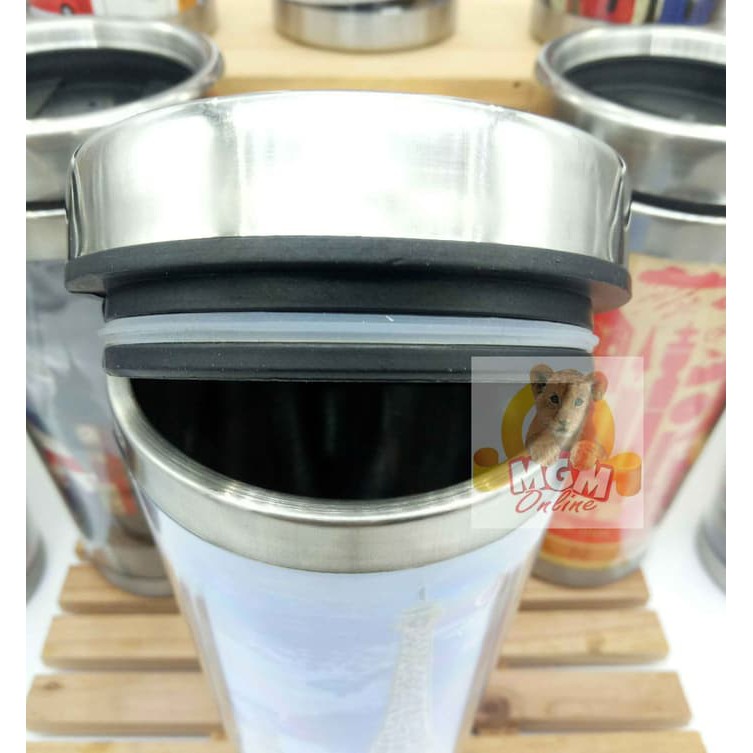 Tumbler Negara / Oleh Oleh Luar Negri / Tumbler Stainless MancaNegara