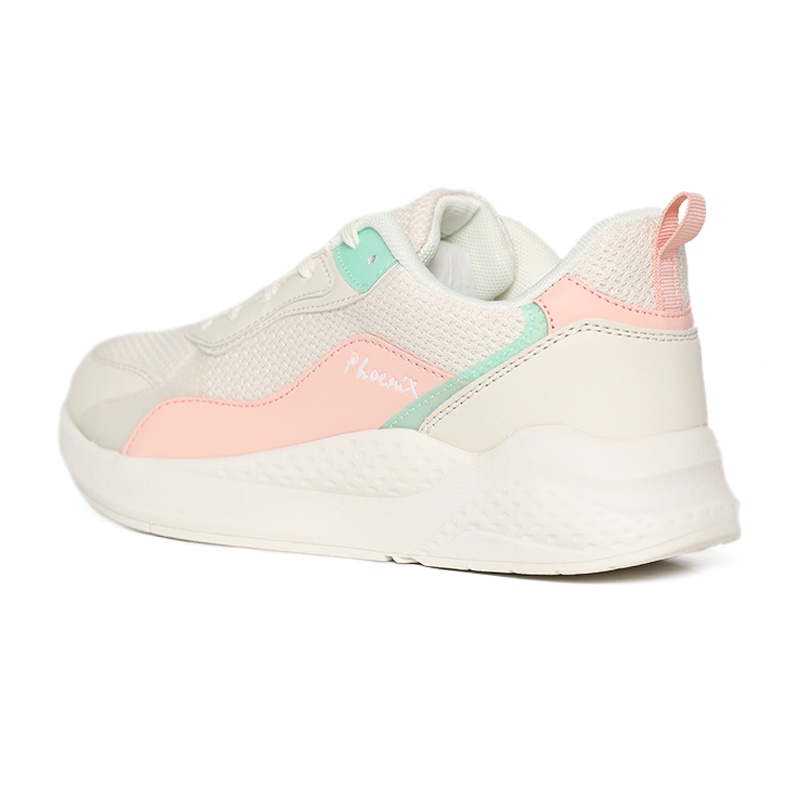 Phoenix Ayumi Sepatu Sneakers Wanita - Beige/Pink