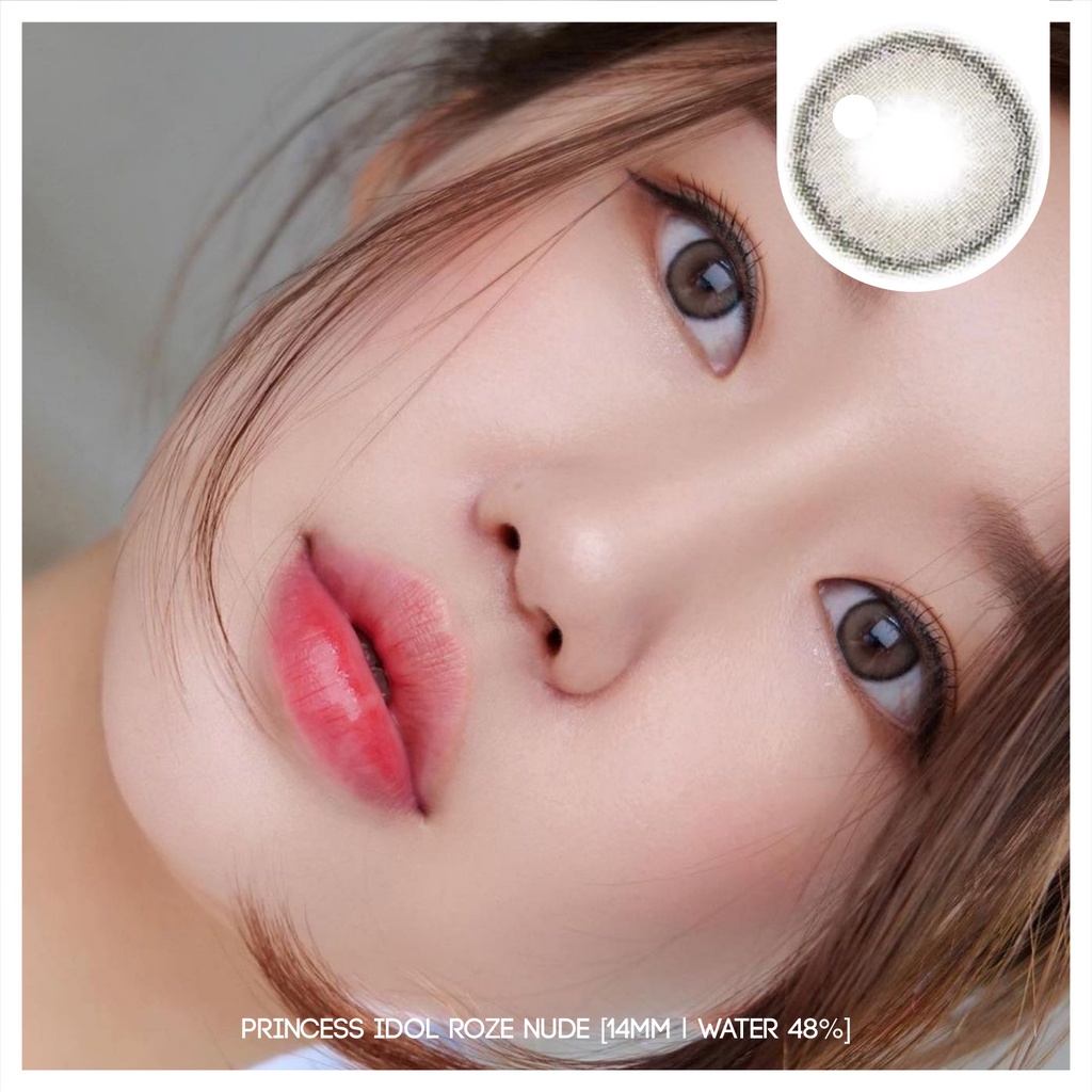 MIKHAYLOVESHOP Softlens Idol Roze Nude (Brown) | EOS Princess