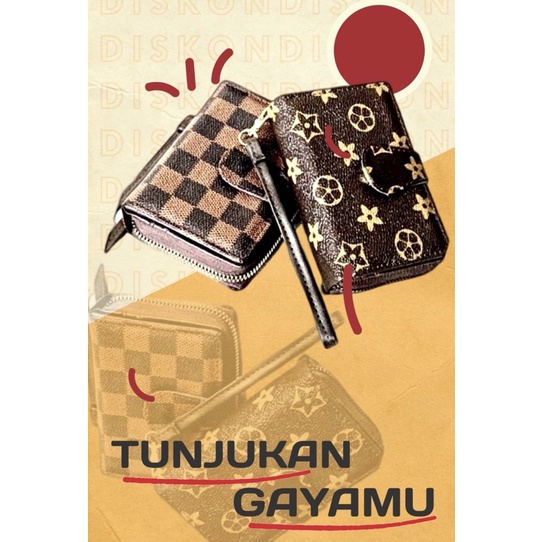 Dompet mini arrow lv + Tali lengan
