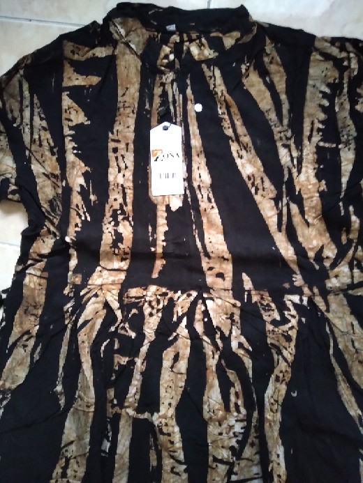 ( S M L Xl Xxl ) Gamis Twill Ori Rayon Super Gamis Syari Gamis Busui Batik Abstrak 100% Handmade