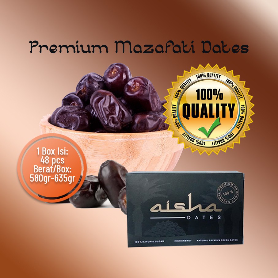 

AISHA DATES KURMA - KURMA ANGGUR BEBAS GULA | KURMA MADU TERBAIK