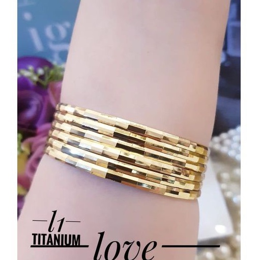 titanium gelang wanita