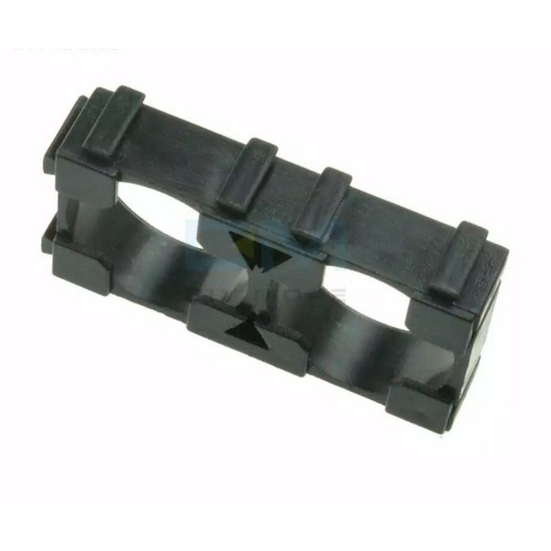 Bracket Holder Baterai 18650 Slot Bentuk Silinder Anti Getaran