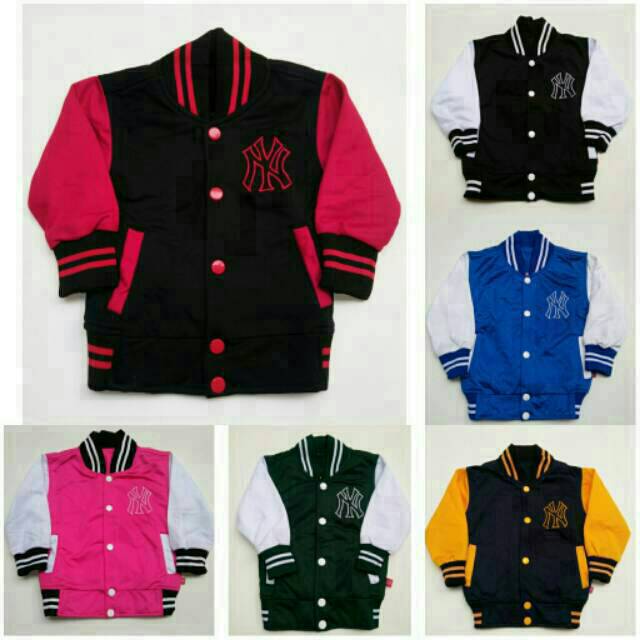 Jaket baseball anak